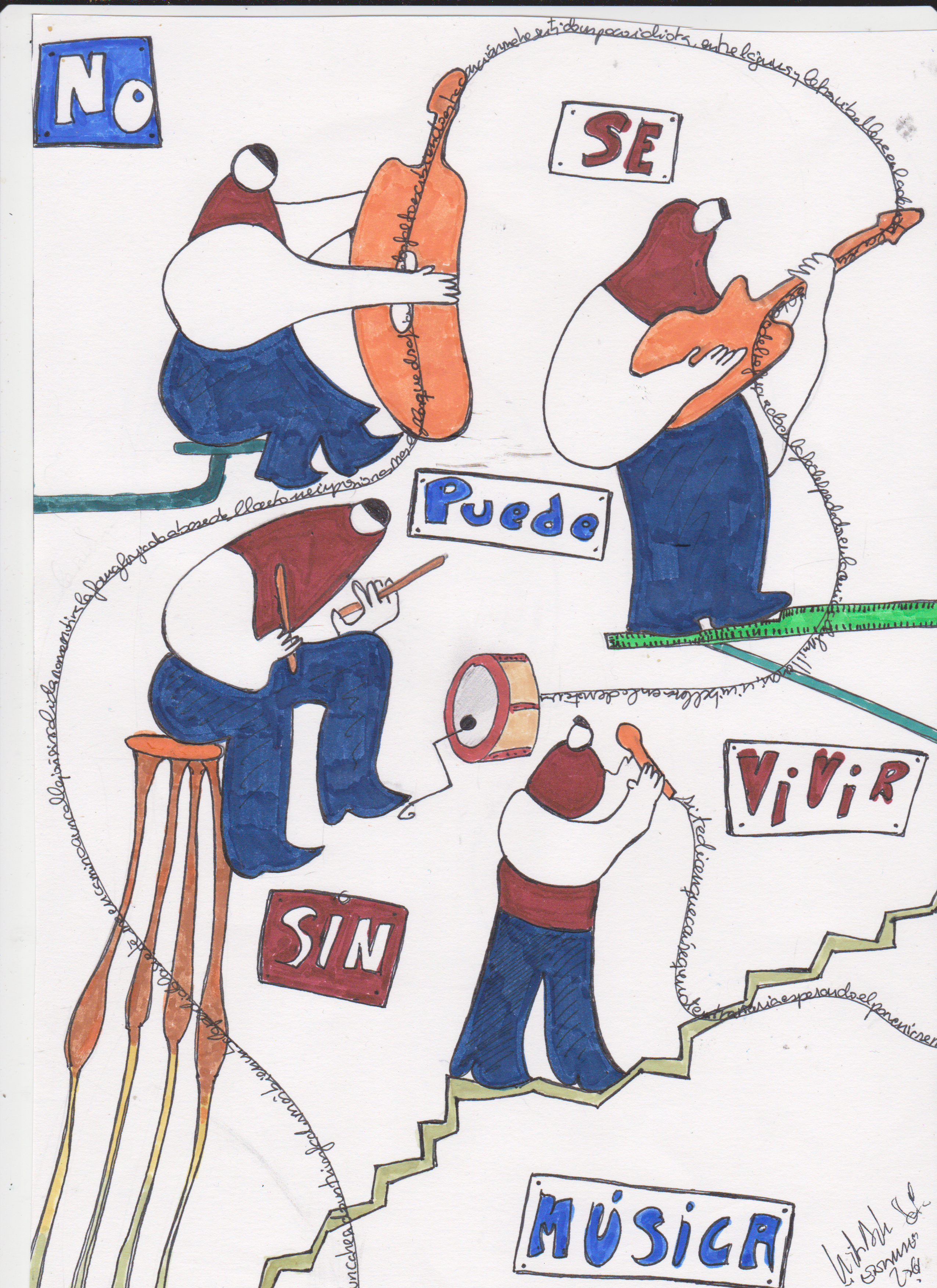 No se puede vivir sin música